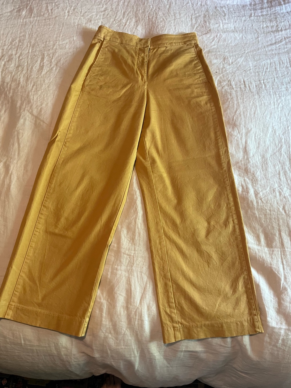 Babaton Olive-Mustard Trousers